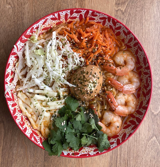 RAMEN ÉPICÉ AUX CREVETTES